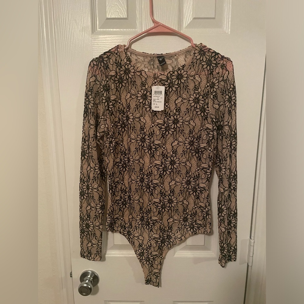 Windsor Floral Lace Bodysuit
